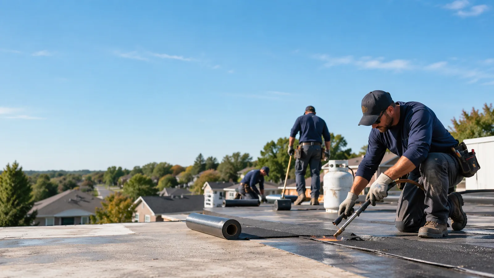 Flat Roof Leak Repair providers in Esmond, IL
